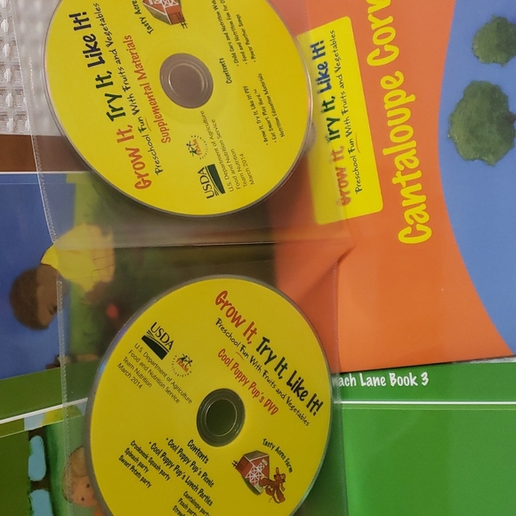 Grow It, Try It, Like It Preschool Fun w/ Fruits & Vegetables Nutrition Kit NEW - Picture 5 of 9